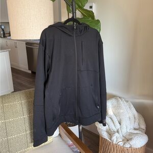 lululemon athletica Black Zip Up Sweater